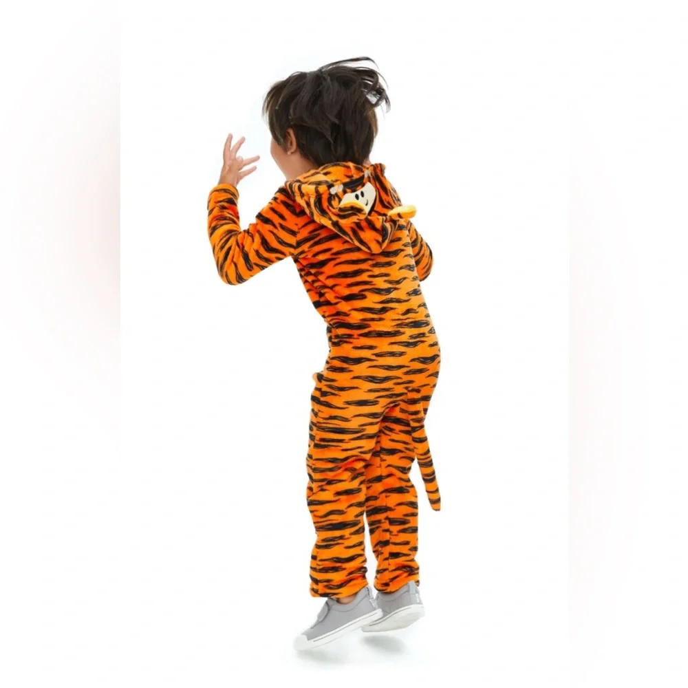 Disney Tigger-‎ Winnie the Pooh Toddler Boys Fleece Coverall 🧡 - Picture 3 of 7
